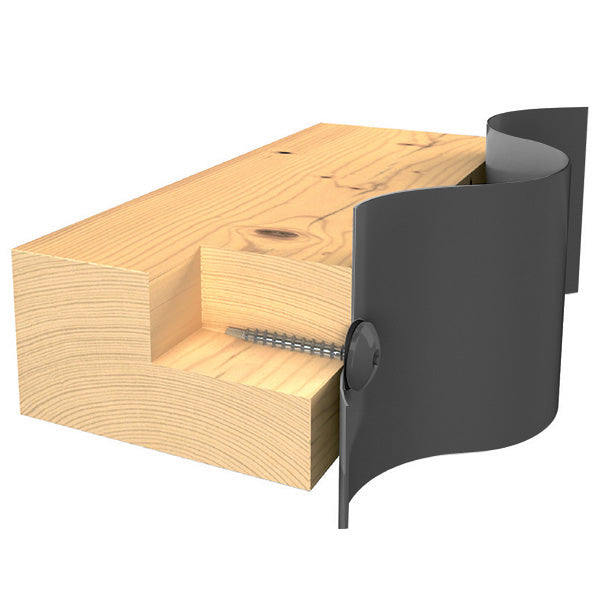 Facadeskrue/overlapskrue corona grå ralfarver RXB t/træ 4,8x35 TX20 EPDMB 250 stk/pakke