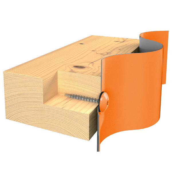 Facadeskrue/overlapskrue corona orange ralfarver RXB t/træ 4,8x35 TX20 EPDMB 250 stk/pakke