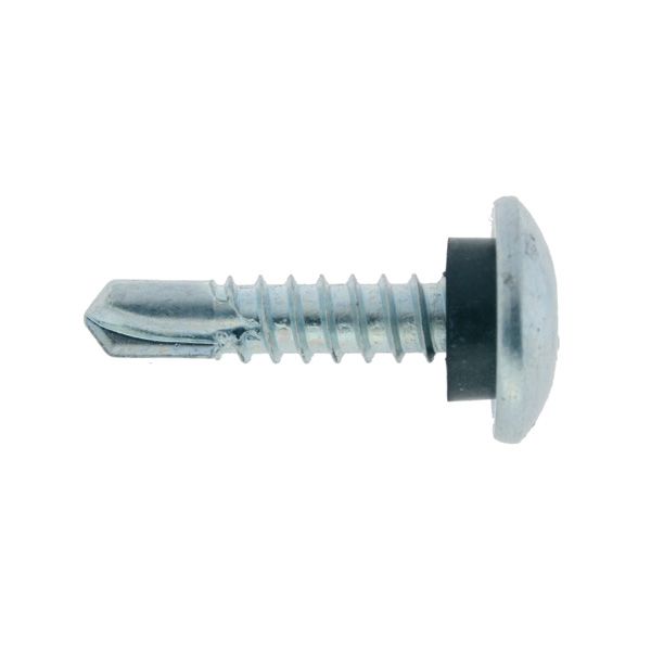 Facadeskrue/overlapskrue blank corona sRXB t/stål 5,5x25 TX20 EPDMB 250 stk/pakke