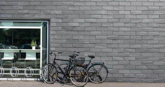 Cupa Clad 101 slate w/holes 40x20 cm for facade