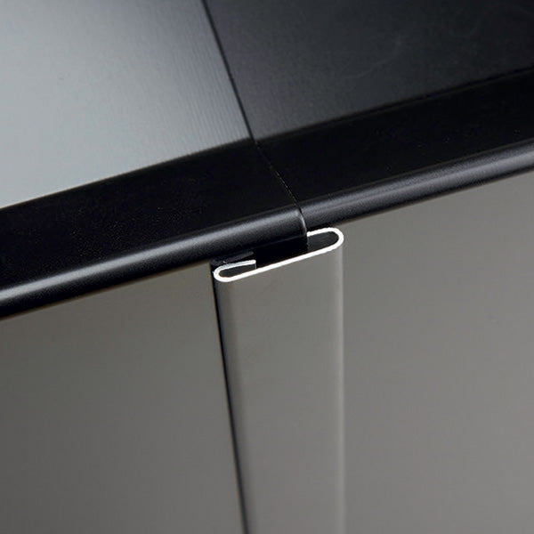 Dobbelt blindfals til skotrende 0,6 mm alu