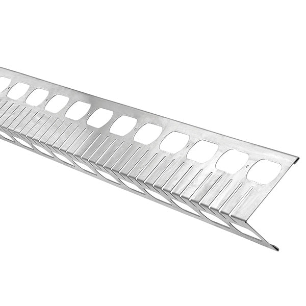 Drænprofil t/grønne tage / Sedumtag 109x78x2500 mm aluminium