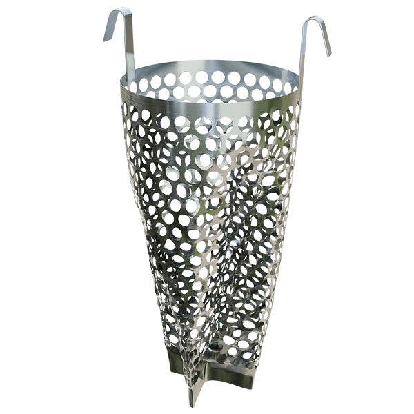 Lindab Rainline si til brøndkrave Stålmetallic