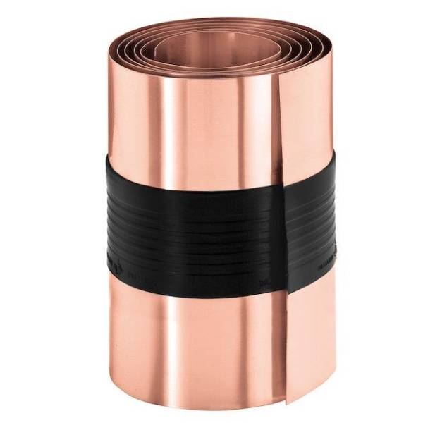 VM Zinc ekspansionsbånd kobber dobbelt vulkaniseret 0,7x300x3000 mm