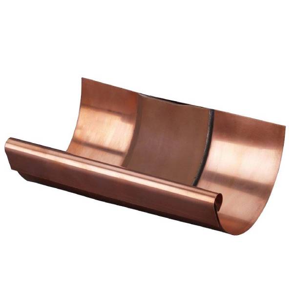 VM Zinc ekspansionsstykke kobber 333 mm 1/2 rund