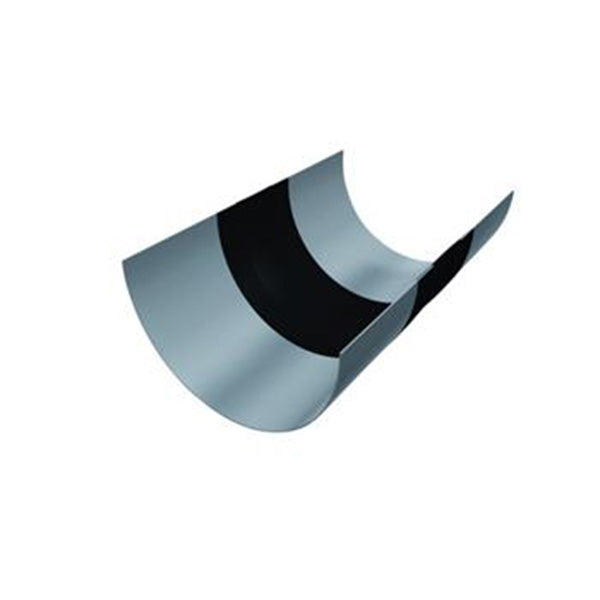 PREFA ekspansionsstykke aluminium sort 1/2 rund 280 mm