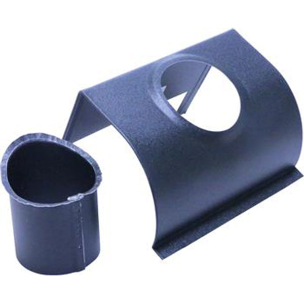 PREFA Ekspansionsstykke aluminium sort 333 mm 1/4 rund