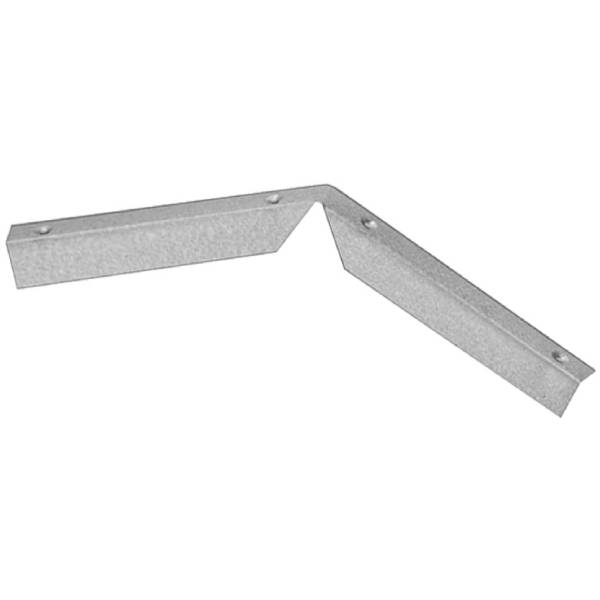 Endebund rygningsudluftning 0,6 mm alu-zink