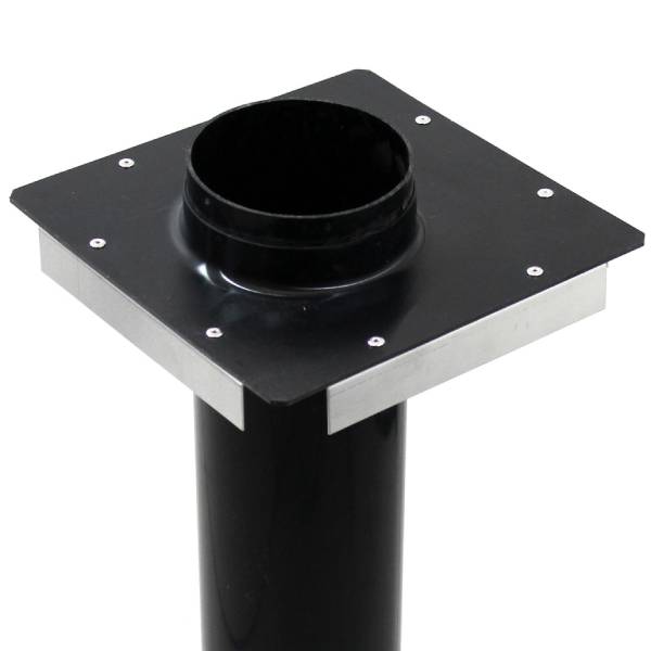 PLASTIGEN fall stem insert Ø40 mm t/200x200 mm hood fits t/Ø50 mm pipe PLAST - including assembly kit
