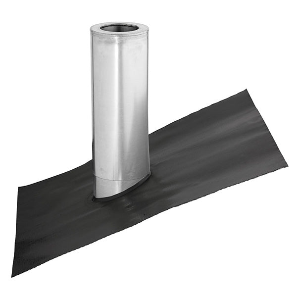 Faldstammeudluftning Ø75 mm 45 grader m/grå Fast Flash