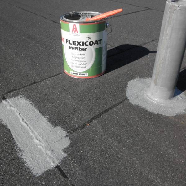 Acrymatic flexicoat med fibre 5 kg.