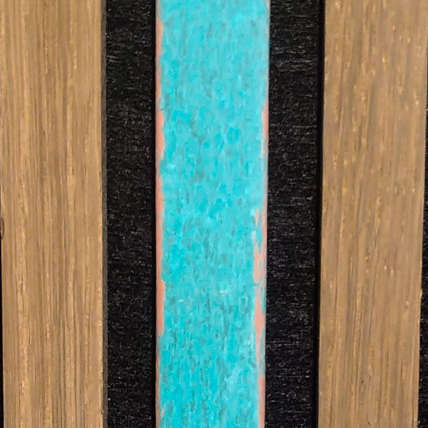 Lines til akustikpanel Forpatineret kobber 90 cm