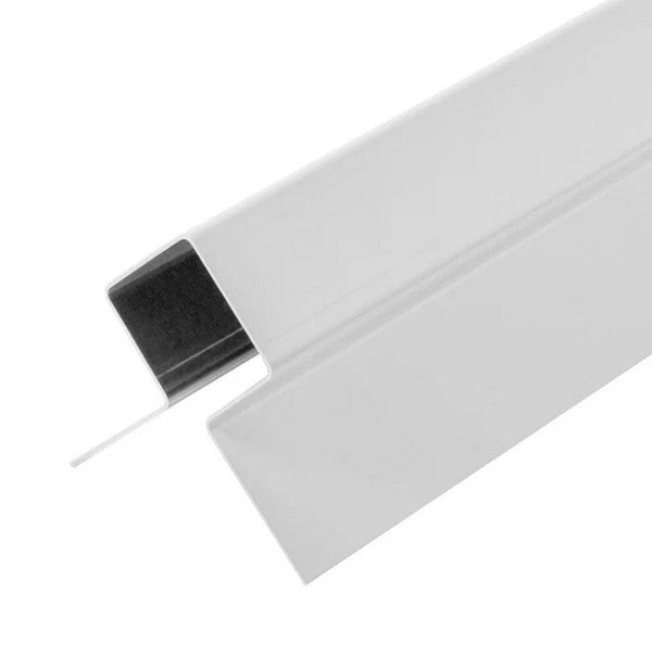 Udvendig hjørne 25mm dyb - LYSGRÅ - 3 m