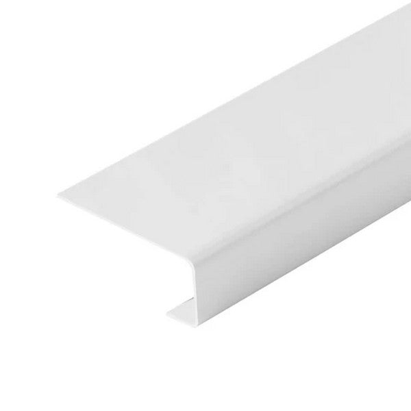 Endestykke, enkelt - LYSGRÅ - 3 meter