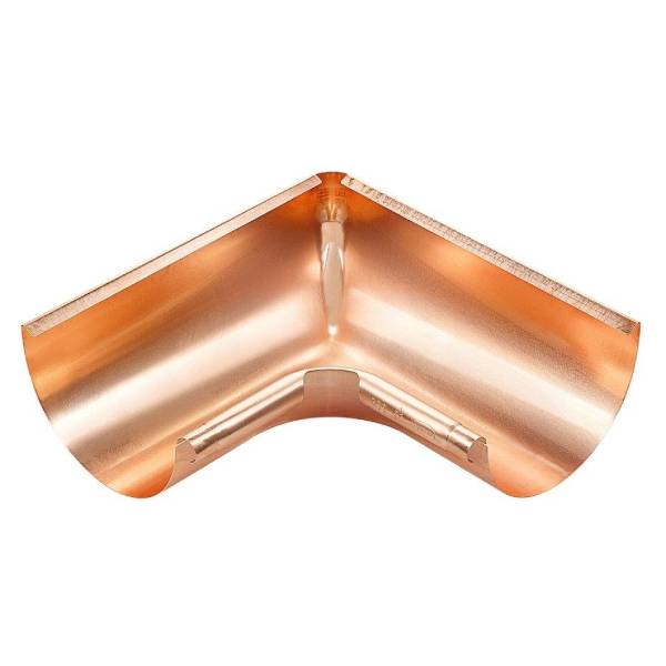 VM Zinc gering indv kobber 333 mm standset 90 grader 1/2 rund