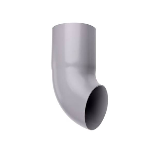 Plastmo plast udkaster grå Ø90 mm