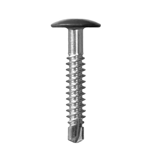 Facadeskrue m/borespids ANTRACIT GRÅ TX20 A4 Ø4,8x45 mm 200 stk