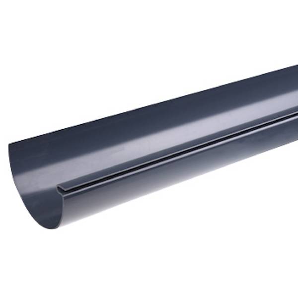 Plastmo plasttagrende grafit 125 mm nr 11 - 6 meter