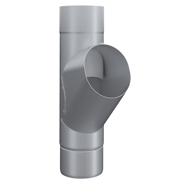 Lindab Rainline branch pipe 75 mm Steel metallic