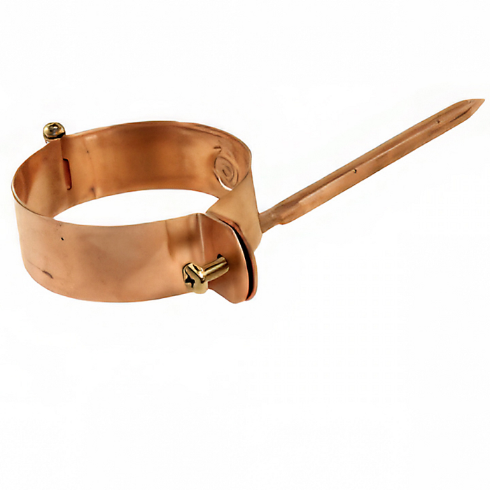 West Jutland bracket copper Hinge pin for wall 76 mm