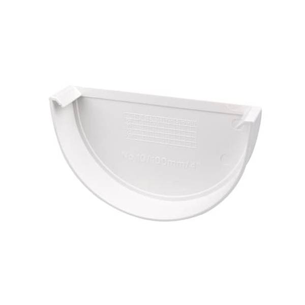 Plastmo plast endebund hvid 11/125 mm