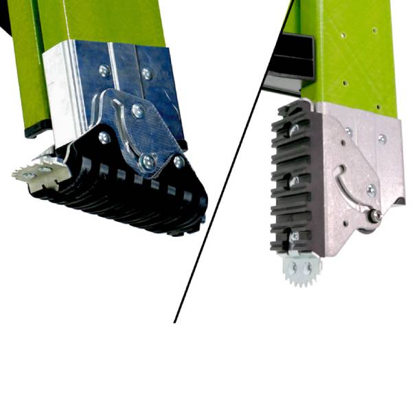 JUMBO skydestige giant "hyperlite" 6,6 meter 2x12 trin m/stigefod