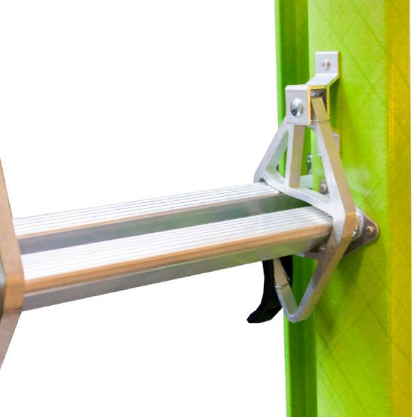 JUMBO skydestige giant "hyperlite" 7,8 meter 2x14 trin m/stigefod