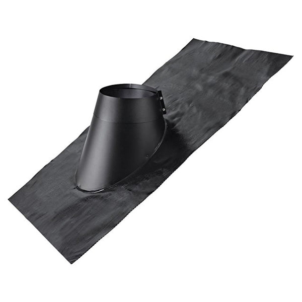 Kegleinddækning Ø400 mm 0-10 grader Rustfri stål/SBS PF 5000 785x785mm inkl standard spændekrave