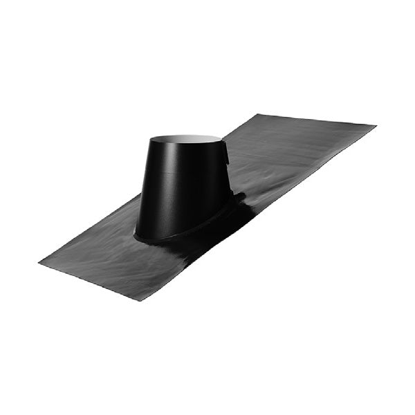 Cone cover Ø187 mm 11-32 degrees with black Fast Flash including standard clamping collar