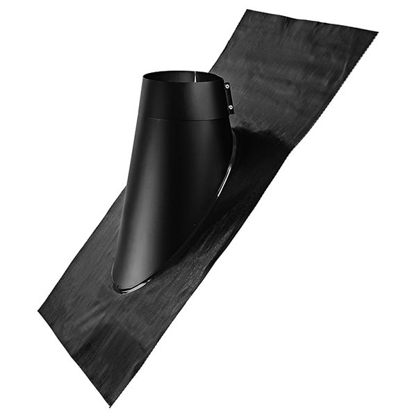 Kegleinddækning Ø350 mm 46-65 grader med sort Fast Flash inkl standard spændekrave