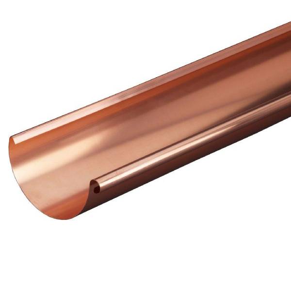 Tagrende kobber 0,7/280 mm 1/2-rund nr 11 - 3 meter