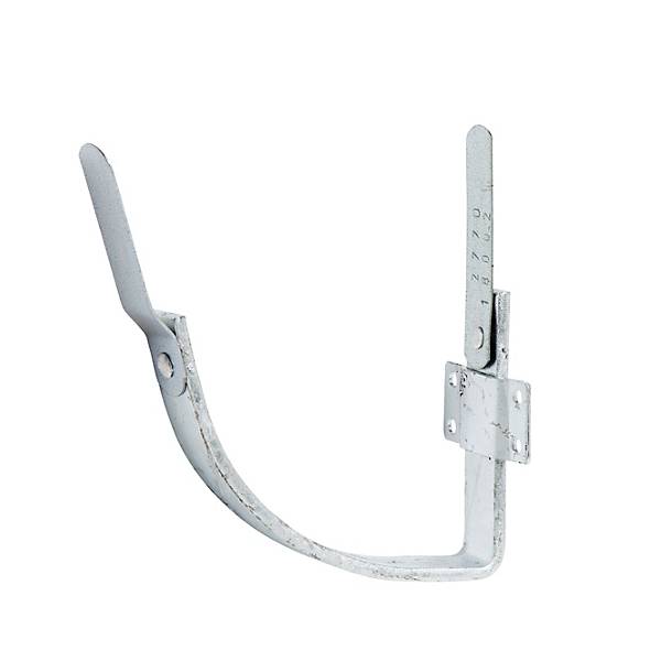 Konsoljern 1/4-rund arkitektrende 400 mm