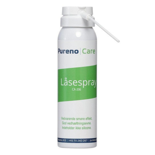 Pureno Låsespray CA-206 spray 100 ml — BLIKSHOP.DK