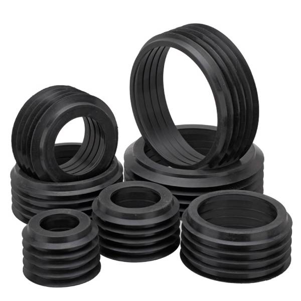 Opstuvningspakning-EPDM Ø160 passer t/rør indv Ø194-198 mm