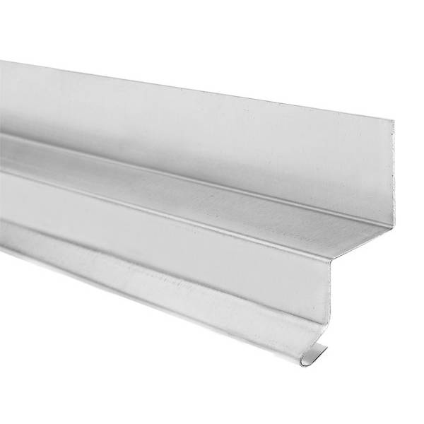 Pladesamler vandnæse 19 alu natur 0,6x25x10x30x1000 mm