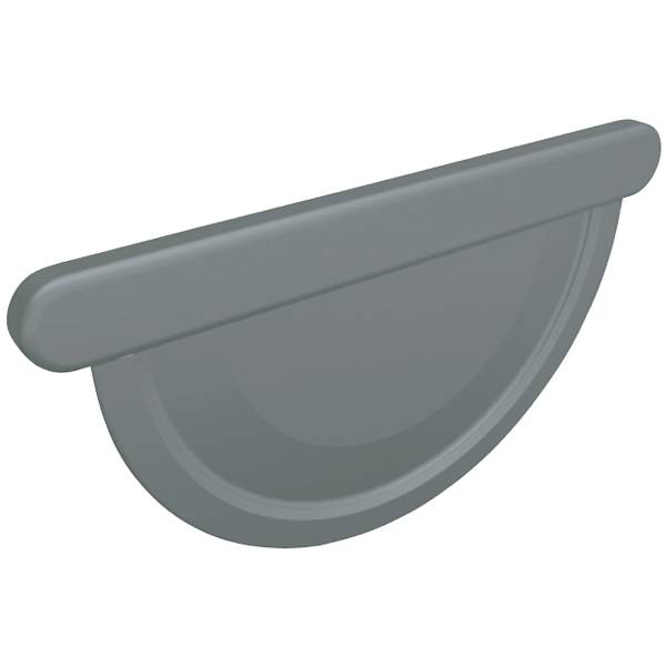 PREFA Endebund blank 333 mm 1/2-rund