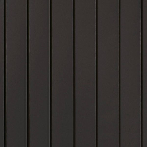 PREFA Aluminiumsplade 0,7x1000x2000 mm u/folie PP99 glat Sortgrå RAL7022 3,85 kg pr pl.