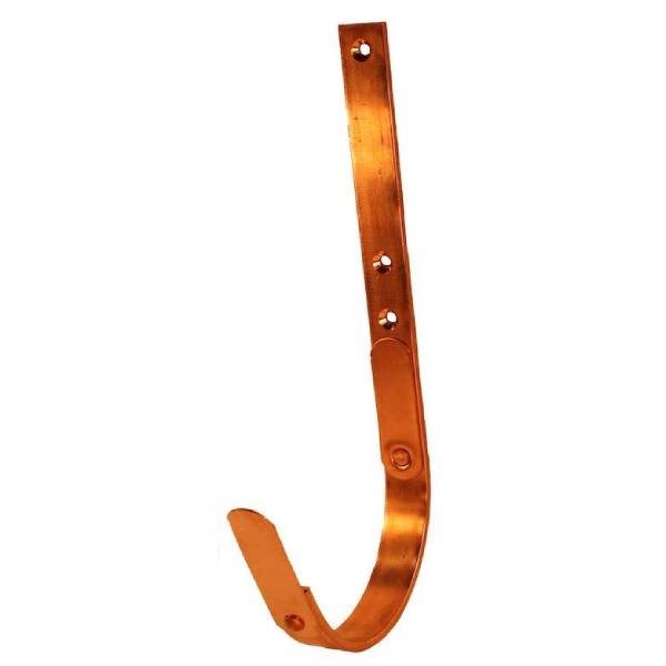 Rendejern kort kobber 1/2 rund tagrende 333 mm