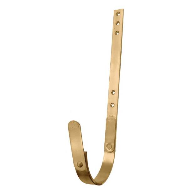 Rendejern lang kobber 1/4 rund arkitekttagrende 333 mm