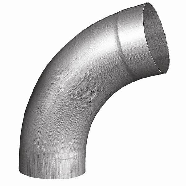 Rheinzink bøjning 72 grader Ø100 mm prePatina walzblank