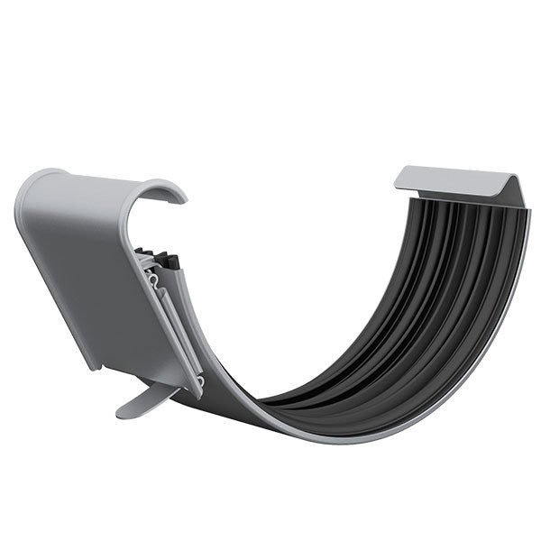 Lindab Rainline samlestykke 125 mm stålmetallic