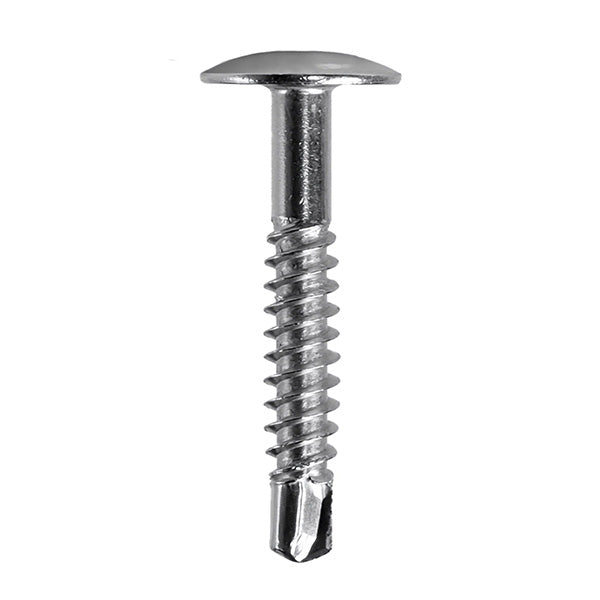 Facadeskrue m/borespids TX20 rustfri stål A4 Ø4,8x45 mm 200 stk