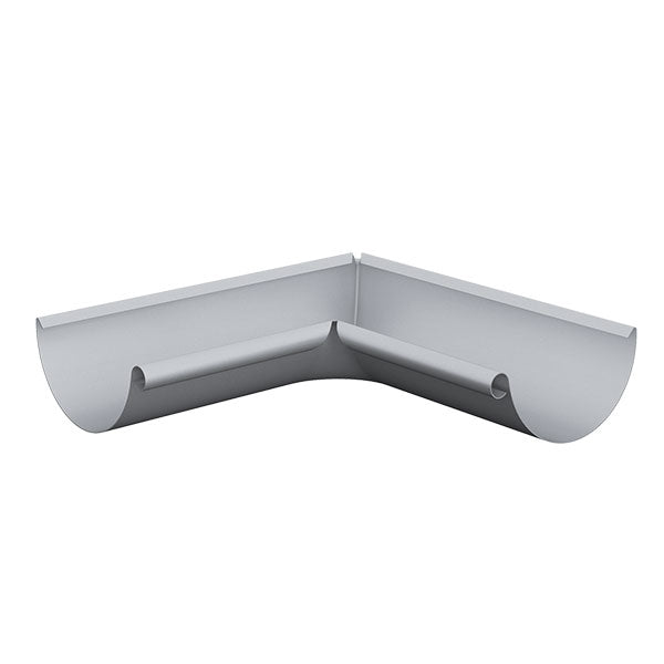 Lindab Rainline indv gering 125 mm 90 grader Stålmetallic