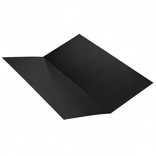 Skotrende enkelt i sortlakeret aluminium