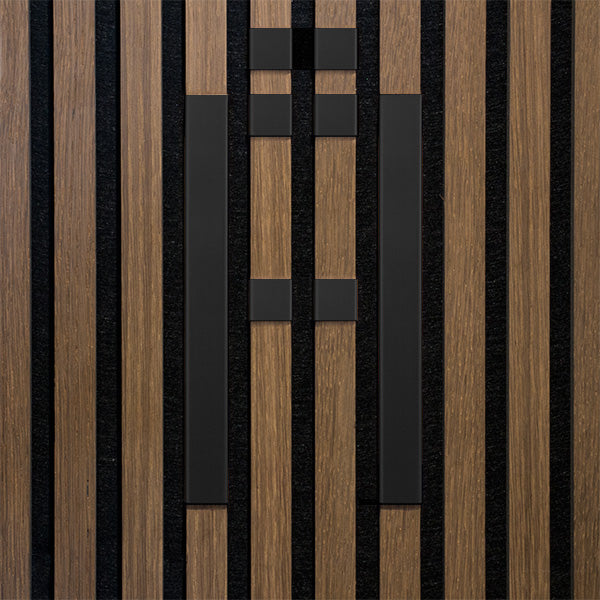 Letter for acoustic panel Black zinc Å