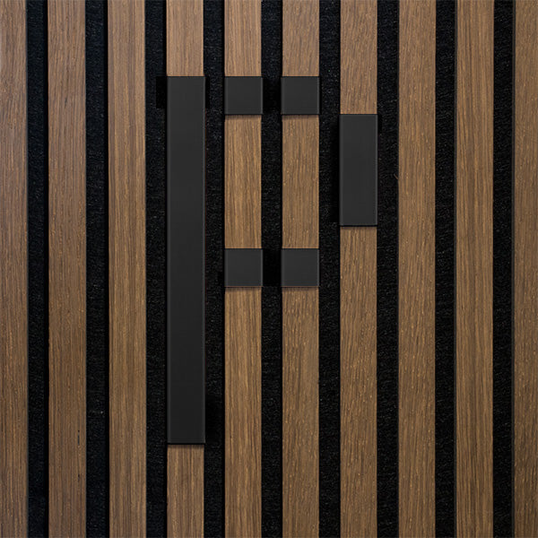 Letter for acoustic panel Black zinc P