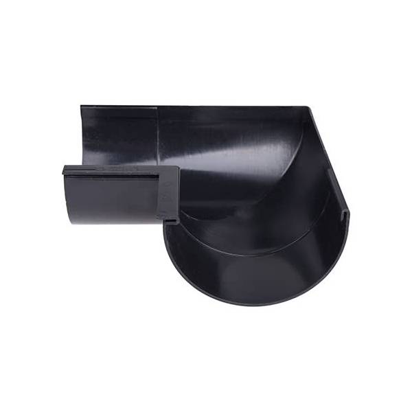 Plastmo plastic insert miter black 90 degrees 12/150 mm