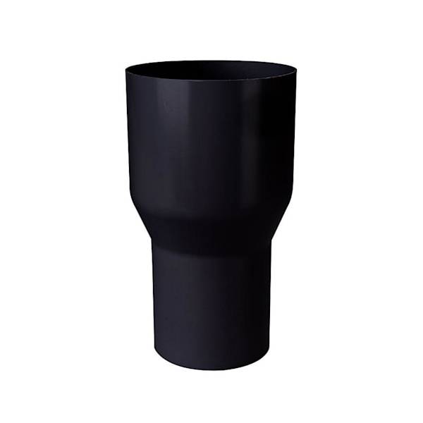 Plastmo plastic transition black Ø75/90 mm