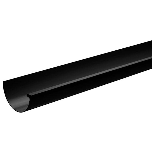 Plastmo plasttagrende sort 100 mm nr 10 - 6 meter
