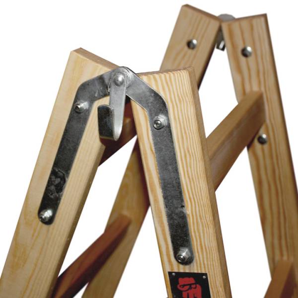 JUMBO træ wienerstige lamineret 2x10 trin 270 cm